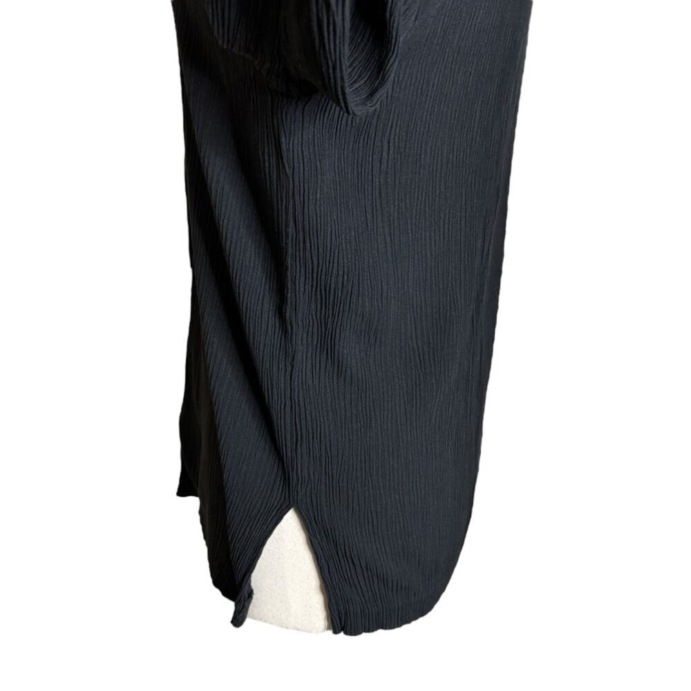 Vintage Jessica Scott Black Button Front Cardigan Women's Size Medium - Picture 4 of 9